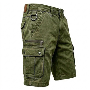 BRAMSHAW POCKET DENIM SHORTS