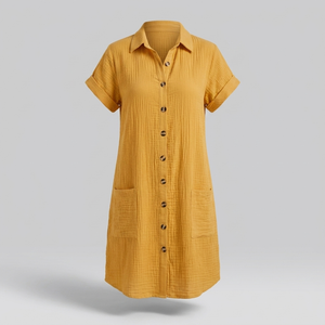 AVENLEIGH BUTTONED SHIRT DRESS
