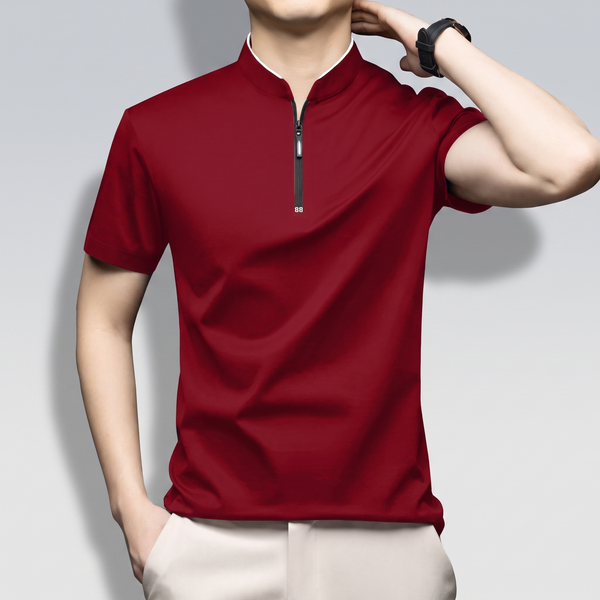 MONTAGUE PREMIUM HALF-ZIP POLO