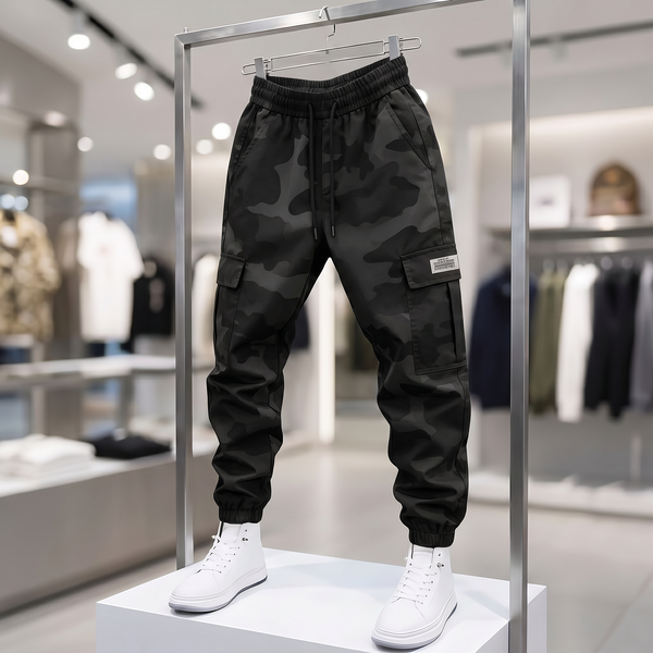 STORMWICK CAMO CARGO JOGGERS