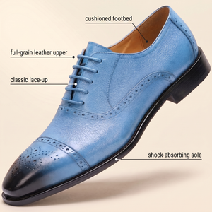HUXLEY PREMIUM LEATHER LACE-UPS