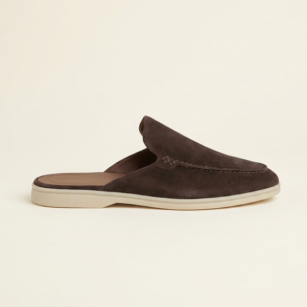 BRACKENLEIGH SUEDE BACKLESS LOAFERS