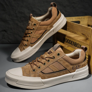 METROSTRIDE LEATHER TRAINERS