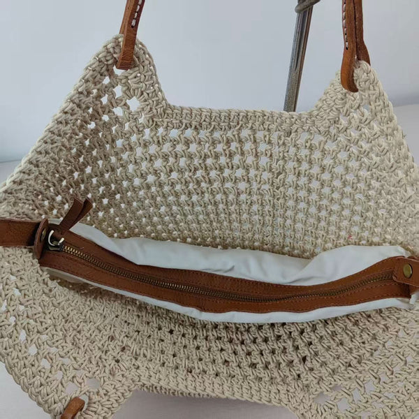 CLARA HANDWOVEN TOTE BAG