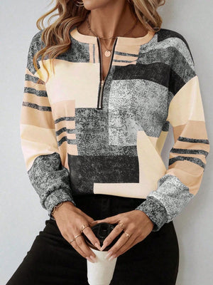 ROWAN COSY ZIP SWEATER