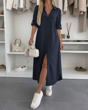 IVY BUTTON DRESS