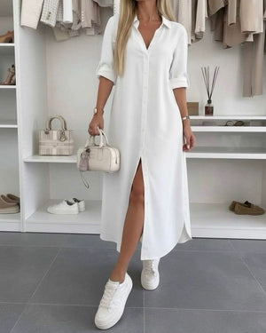 IVY BUTTON DRESS