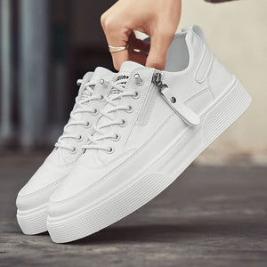 SORRENTO LEATHER TRAINERS