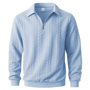 MARION ELEGANT ZIP POLO