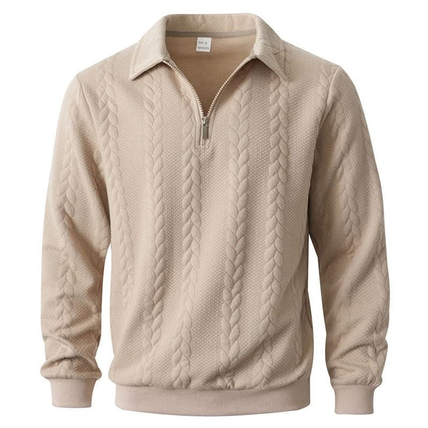 MARION ELEGANT ZIP POLO