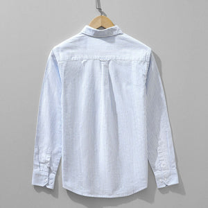 TOULOUSE STRIPED LINEN SHIRT