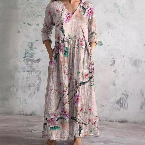 ALINA BLOSSOM MIDI DRESS