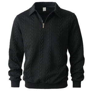 MARION ELEGANT ZIP POLO