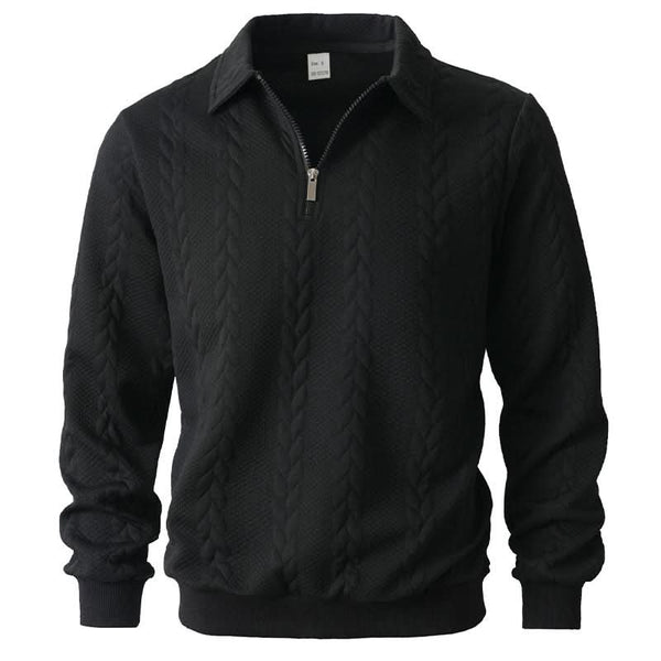 MARION ELEGANT ZIP POLO