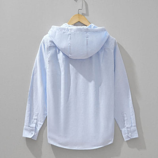 CASA LINEN HOODIE