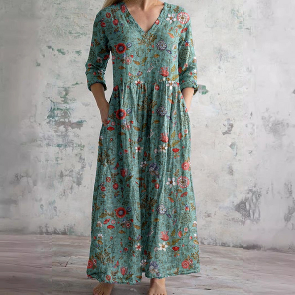 ALINA BLOSSOM MIDI DRESS