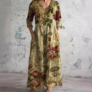 ALINA BLOSSOM MIDI DRESS