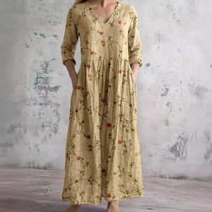 ALINA BLOSSOM MIDI DRESS