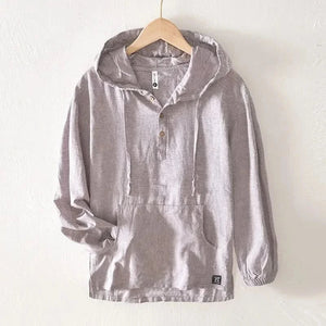 ANDORA LINEN HOODIE