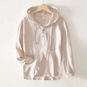 ANDORA LINEN HOODIE