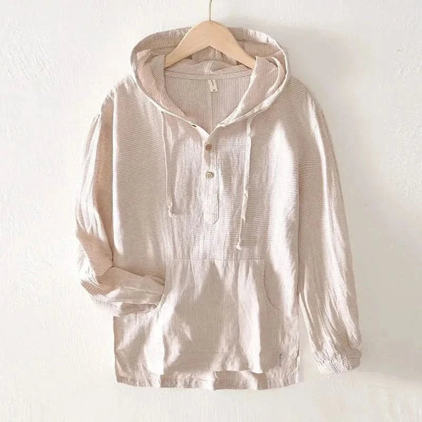 ANDORA LINEN HOODIE