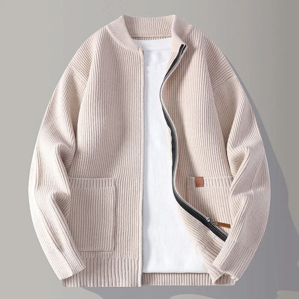 NOVA RIB KNIT JACKET