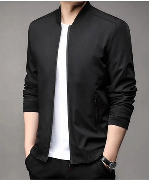 HUDSON STAND-COLLAR BLAZER