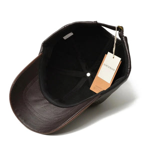 OUTLAW LEATHER CAP