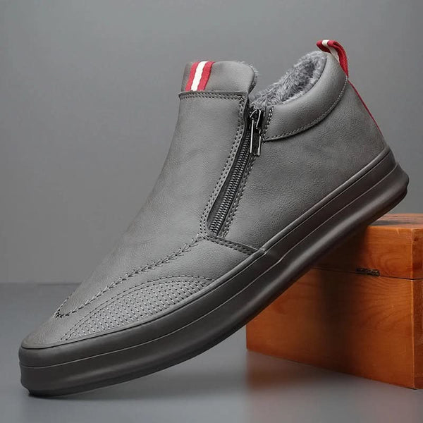 BROOKS LEATHER SNEAKERS