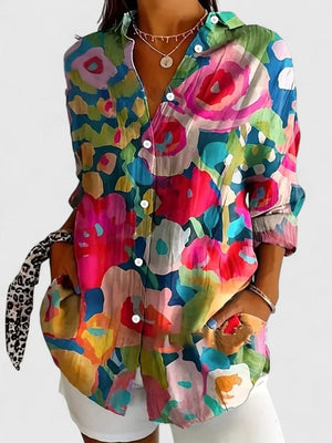 AMARA COLORBURST BLOUSE