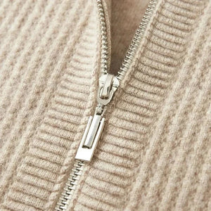 SORRENTO CASHMERE ZIP HOODIE