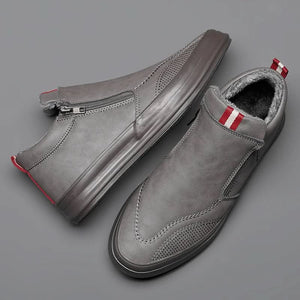 BROOKS LEATHER SNEAKERS