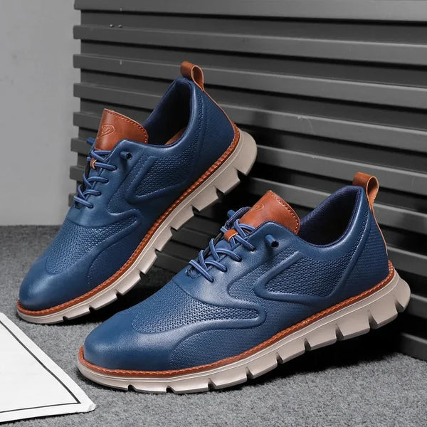 CALDWELL LEATHER TRAINERS