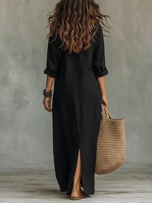 HARRIET V-NECK DRESS