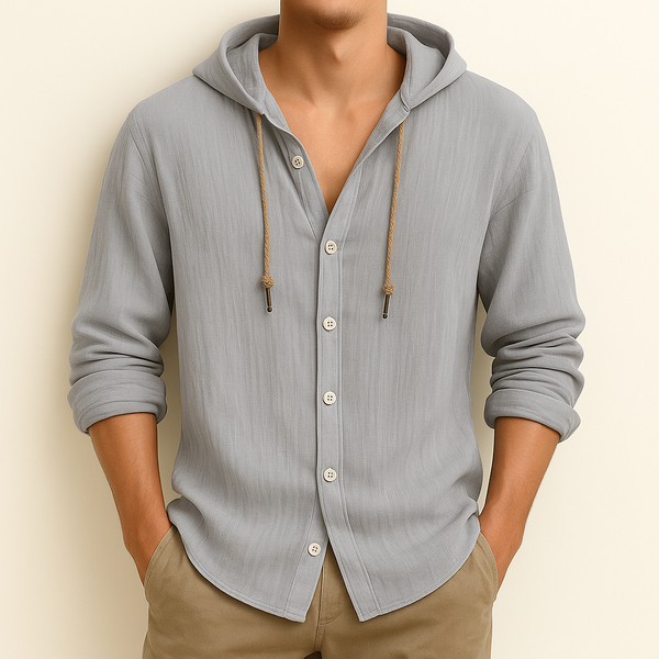 LANGFORD HOODED SHIRT JACKET