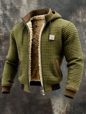 ARDEN LINED QUILTED FLEECE JACKET