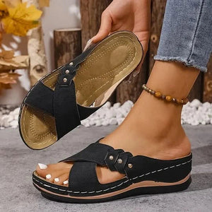 SOLARA WEDGE SANDALS