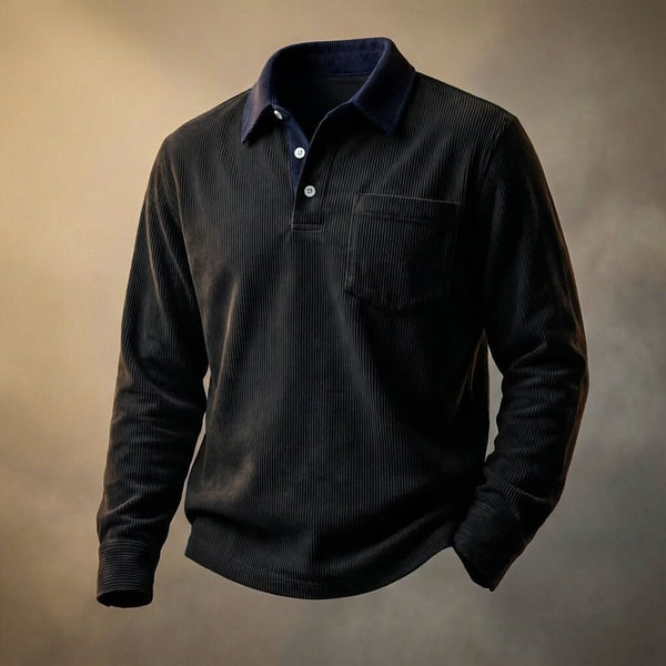 ROWLEY CORDUROY POLO SHIRT