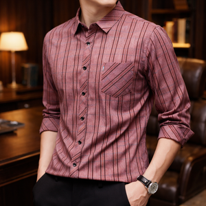 THEO PLAID BUTTON SHIRT