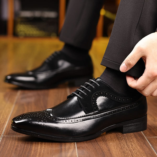 RAVELLO OXFORD BROGUE DRESS SHOES