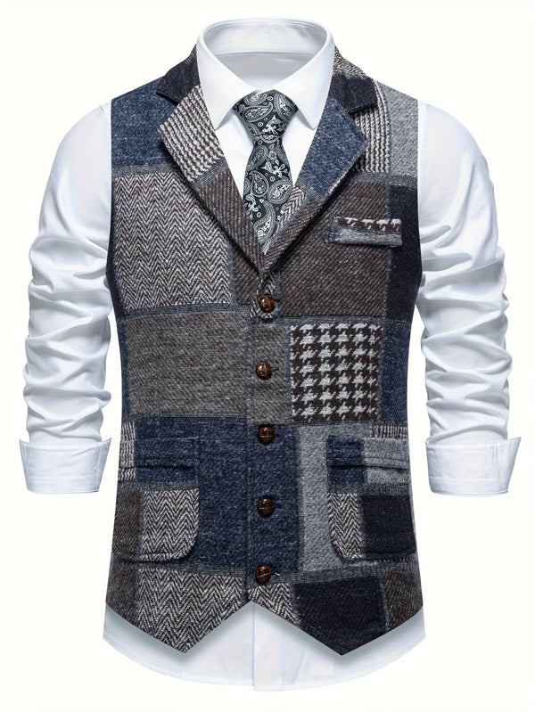 CALDWELL HERRINGBONE VEST