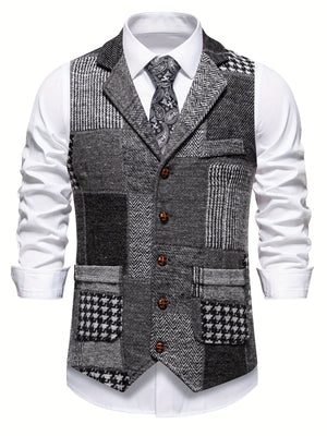CALDWELL HERRINGBONE VEST
