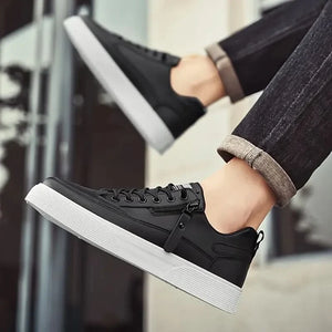 SORRENTO LEATHER TRAINERS