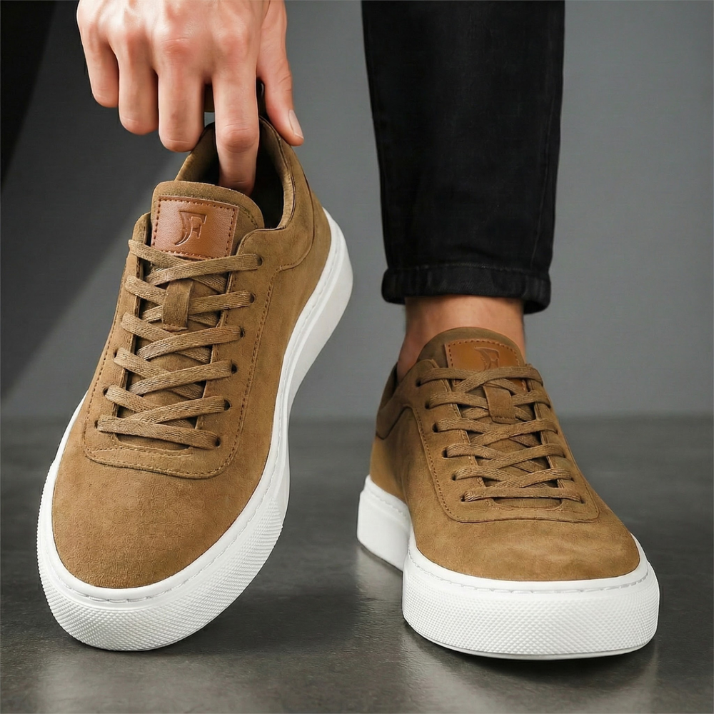 HARRINGTON SUEDE COMFORT TRAINERS