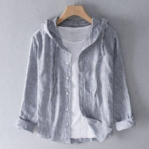 NOVA LINEN HOODIE