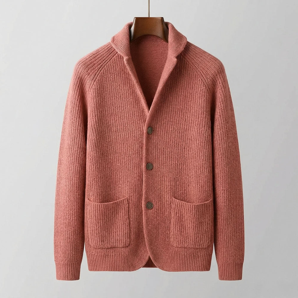 ALDRIC RIBBED CARDIGAN