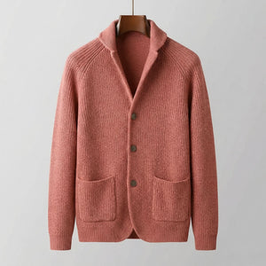 ALDRIC RIBBED CARDIGAN