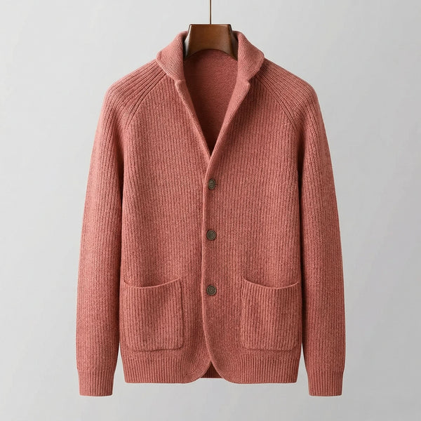 ALDRIC RIBBED CARDIGAN