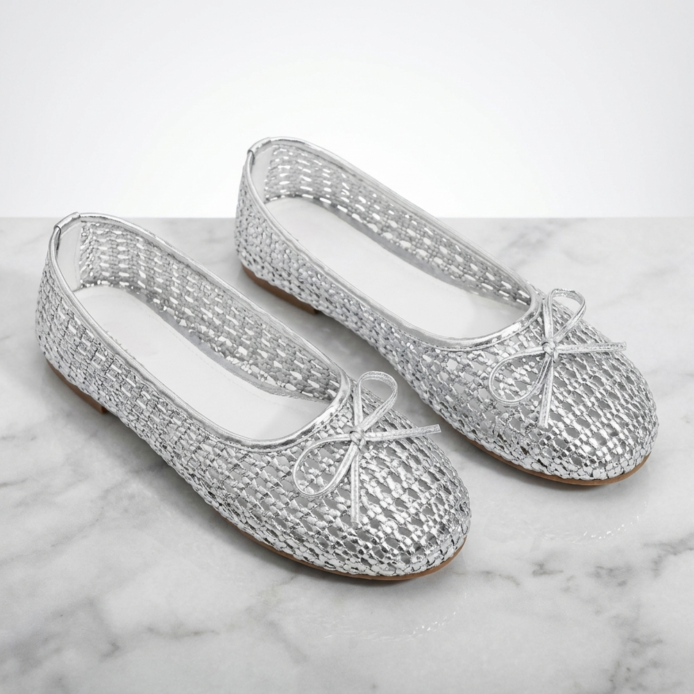 AURELIA SILVER COMFORT SANDALS