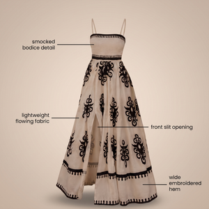 ROSALIE ELEGANT RESORT MAXI DRESS